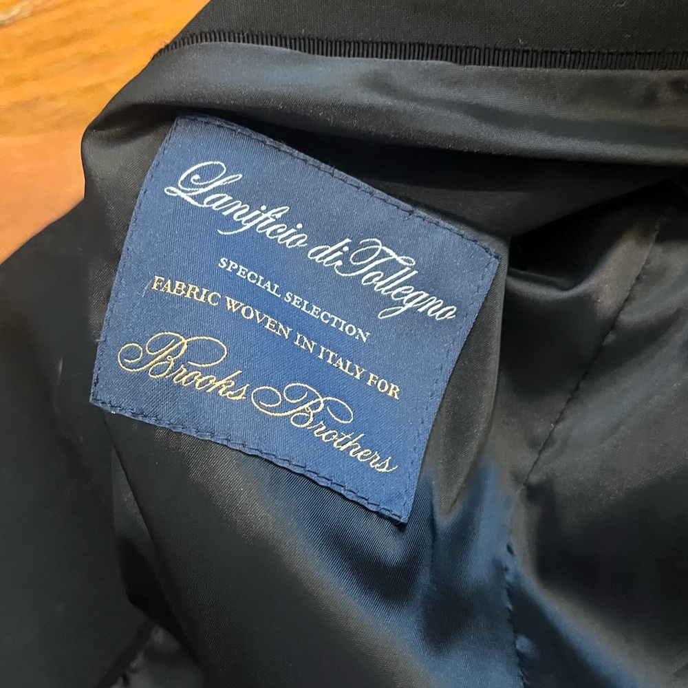 Brooks Brothers NEW Women’s Black Italian Wool Blazer Career Size‎ 10
Two Button - Picture 5 of 16